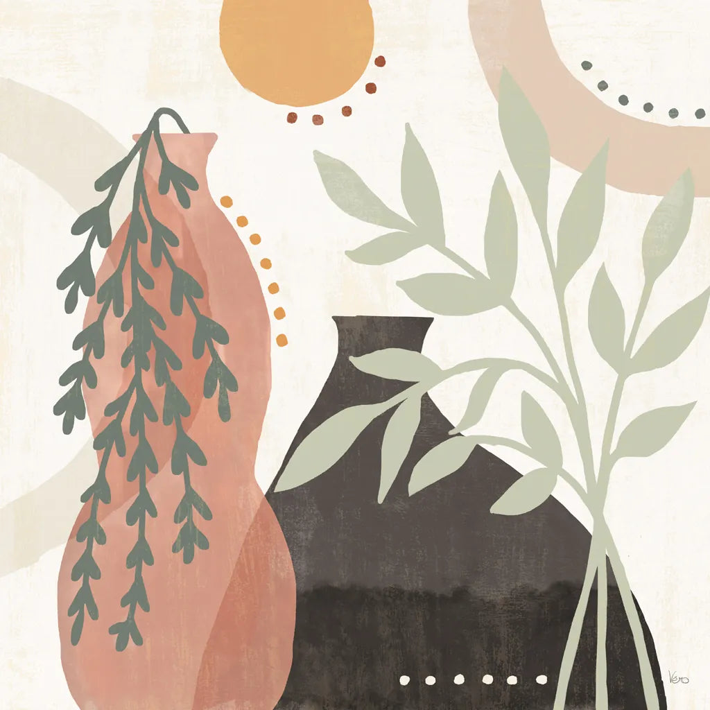 Botanical Form V by Veronique Charron. SKU 69306a. Archival Giclee Fine art print for wall decor.