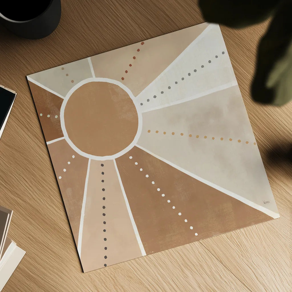 Botanical Form VI Neutral by Veronique Charron. Shown as a detailed flat fine art print, highlighting archival giclee quality. Available as an archival giclee rolled canvas, fine art paper, or poster print. SKU 71448a.