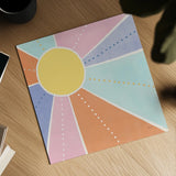 Botanical Form VI Pastel by Veronique Charron. Shown as a detailed flat fine art print, highlighting archival giclee quality. Available as an archival giclee rolled canvas, fine art paper, or poster print. SKU 84108a.