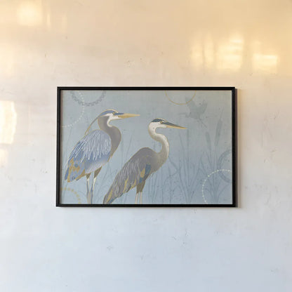 By the Shore I by Veronique Charron. shown as a paper print in a black flame. Available as a archival giclee rolled canvas, fine art paper, or poster print. SKU 29970i.