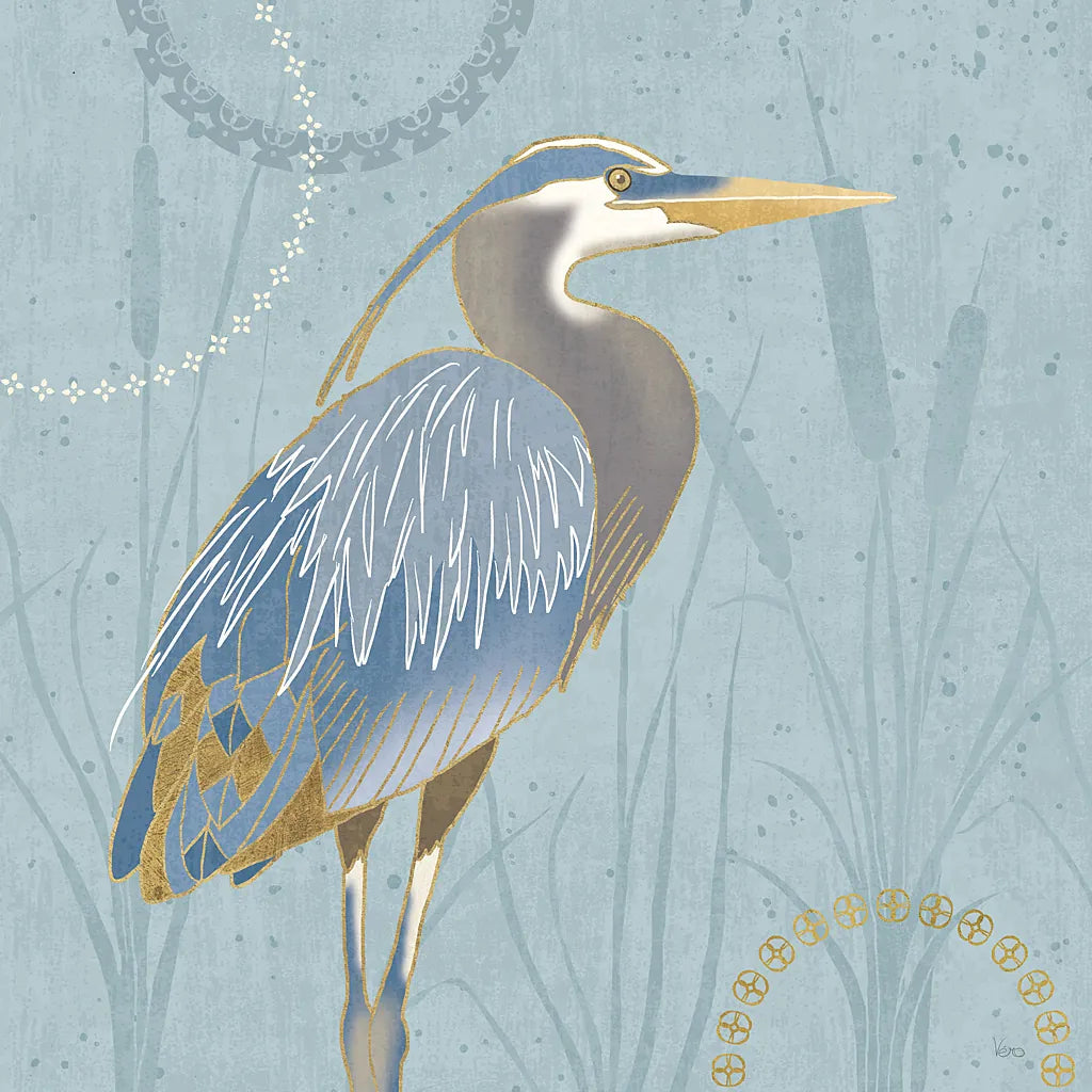 By the Shore II by Veronique Charron. SKU 29971a. Archival Giclee Fine art print for wall decor.