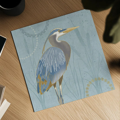 By the Shore II by Veronique Charron. Shown as a detailed flat fine art print, highlighting archival giclee quality. Available as an archival giclee rolled canvas, fine art paper, or poster print. SKU 29971a.