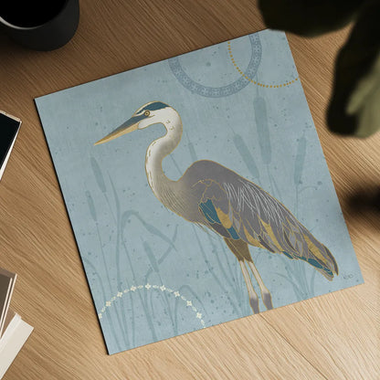 By the Shore III by Veronique Charron. Shown as a detailed flat fine art print, highlighting archival giclee quality. Available as an archival giclee rolled canvas, fine art paper, or poster print. SKU 29972a.