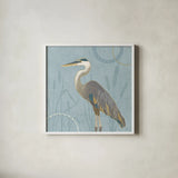 By the Shore III by Veronique Charron. Shown in a crisp white glass frame for a clean and minimalist style. Available as an archival giclee rolled canvas, fine art paper, or poster print. SKU 29972a.