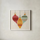Chill and Cheer I by Veronique Charron. Shown in a crisp white glass frame for a clean and minimalist style. Available as an archival giclee rolled canvas, fine art paper, or poster print. SKU 102239a.