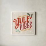 Chill and Cheer V by Veronique Charron. Shown in a crisp white glass frame for a clean and minimalist style. Available as an archival giclee rolled canvas, fine art paper, or poster print. SKU 102243a.