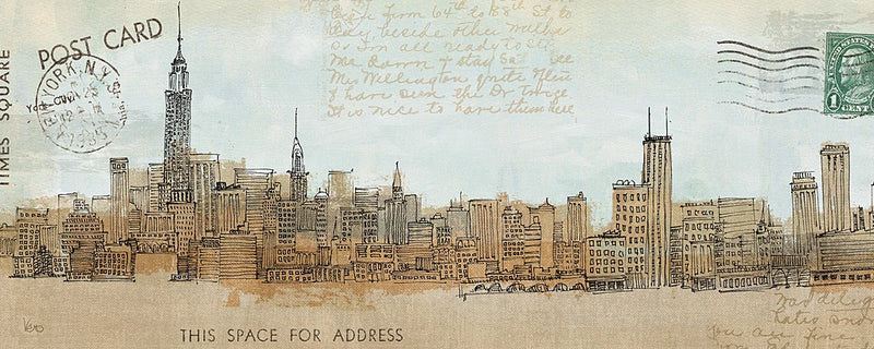 Cities III - New York by Veronique Charron