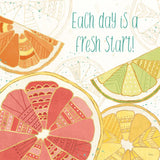 Citrus Splash I by Veronique Charron. SKU 37553a. Archival Giclee Fine art print for wall decor.