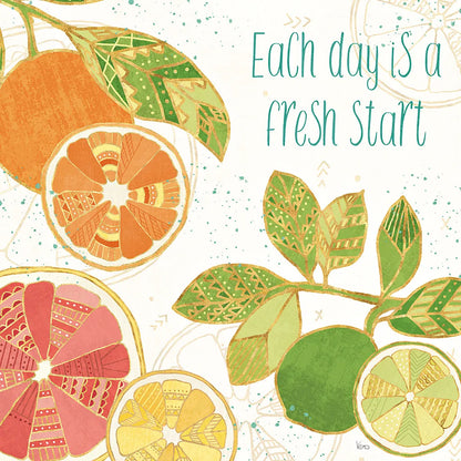 Citrus Splash IV by Veronique Charron. SKU 37556a. Archival Giclee Fine art print for wall decor.