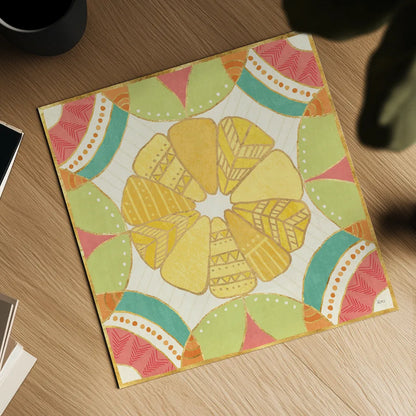 Citrus Splash IX by Veronique Charron. Shown as a detailed flat fine art print, highlighting archival giclee quality. Available as an archival giclee rolled canvas, fine art paper, or poster print. SKU 37561a.