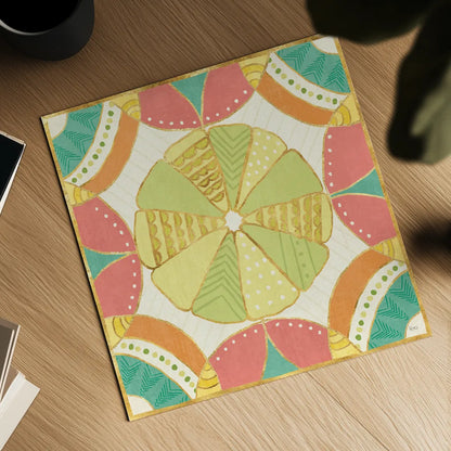 Citrus Splash VIII by Veronique Charron. Shown as a detailed flat fine art print, highlighting archival giclee quality. Available as an archival giclee rolled canvas, fine art paper, or poster print. SKU 37560a.