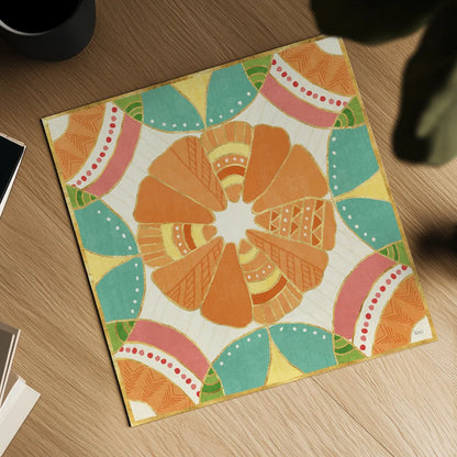 Citrus Splash X by Veronique Charron. Shown as a detailed flat fine art print, highlighting archival giclee quality. Available as an archival giclee rolled canvas, fine art paper, or poster print. SKU 37562a.