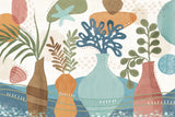 Coastal Creations I by Veronique Charron. SKU 71791i. Archival Giclee Fine art print for wall decor.
