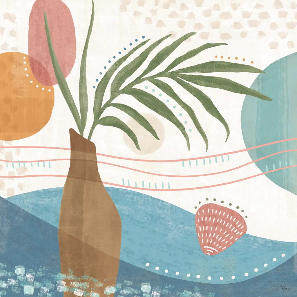 Coastal Creations II by Veronique Charron. SKU 71792a. Archival Giclee Fine art print for wall decor.