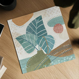 Coastal Creations V by Veronique Charron. Shown as a detailed flat fine art print, highlighting archival giclee quality. Available as an archival giclee rolled canvas, fine art paper, or poster print. SKU 71795a.