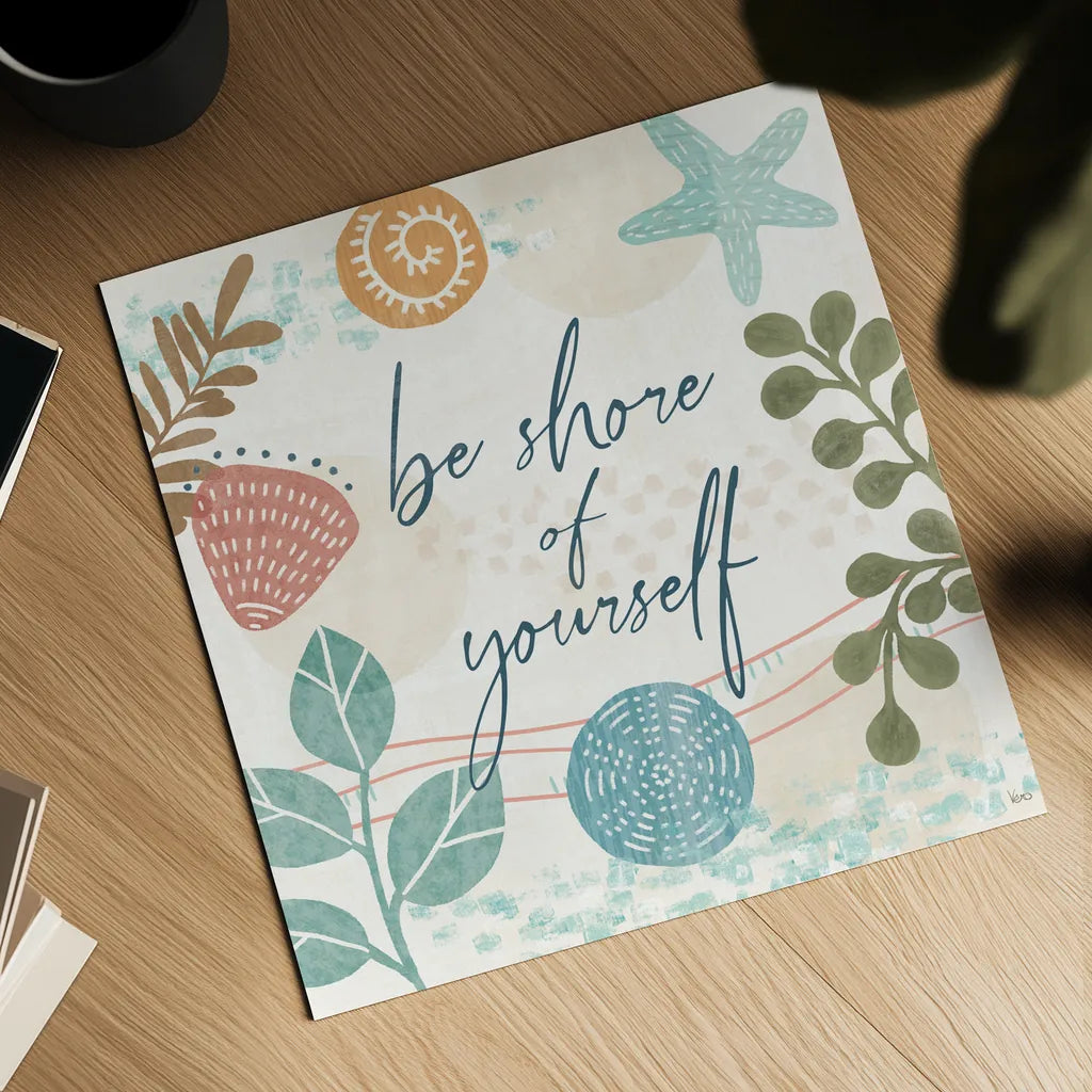 Coastal Creations VI by Veronique Charron. Shown as a detailed flat fine art print, highlighting archival giclee quality. Available as an archival giclee rolled canvas, fine art paper, or poster print. SKU 71796a.