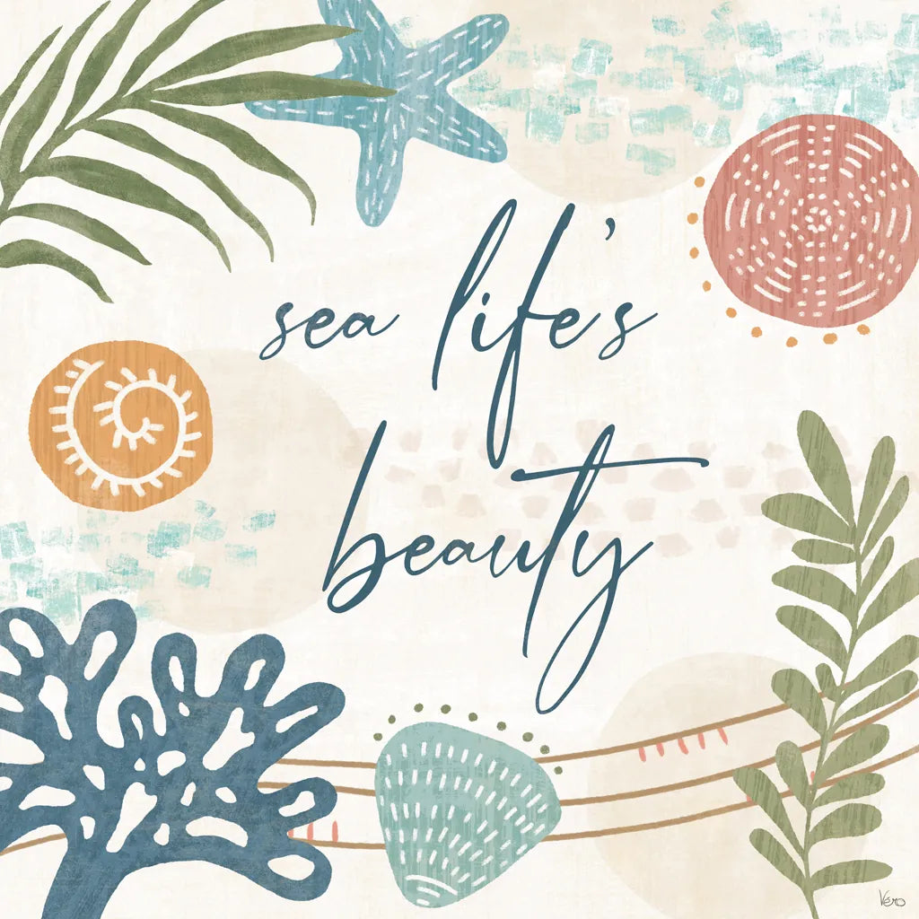 Coastal Creations VII by Veronique Charron. SKU 71797a. Archival Giclee Fine art print for wall decor.