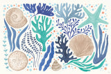 Coastal Currents I by Veronique Charron. SKU 91763i. Archival Giclee Fine art print for wall decor.