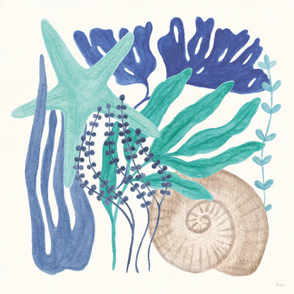 Coastal Currents VII by Veronique Charron. SKU 91769a. Archival Giclee Fine art print for wall decor.