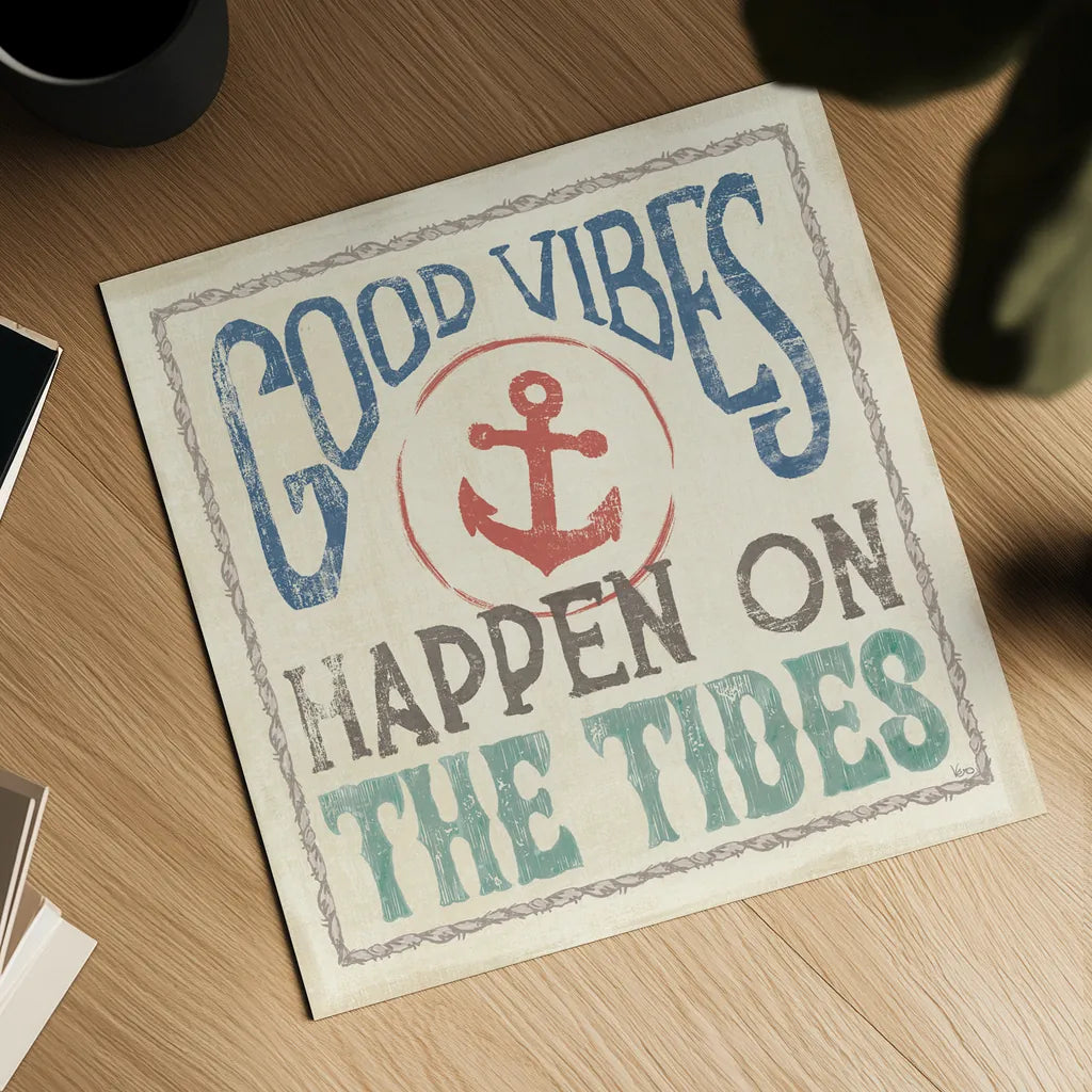 Coastal Portrait III Coral by Veronique Charron. Shown as a detailed flat fine art print, highlighting archival giclee quality. Available as an archival giclee rolled canvas, fine art paper, or poster print. SKU 73917a.