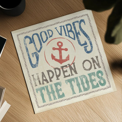 Coastal Portrait III Coral by Veronique Charron. Shown as a detailed flat fine art print, highlighting archival giclee quality. Available as an archival giclee rolled canvas, fine art paper, or poster print. SKU 73917a.