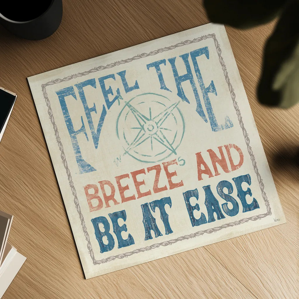 Coastal Portrait IV by Veronique Charron. Shown as a detailed flat fine art print, highlighting archival giclee quality. Available as an archival giclee rolled canvas, fine art paper, or poster print. SKU 72677a.