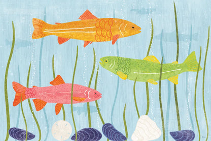 Coastal Vibes I by Veronique Charron. SKU 79115i. Archival Giclee Fine art print for wall decor.