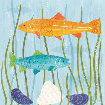 Coastal Vibes III by Veronique Charron. SKU 79117a. Archival Giclee Fine art print for wall decor.