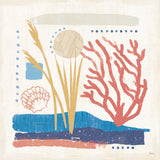 Coastal View III by Veronique Charron. SKU 64978a. Archival Giclee Fine art print for wall decor.