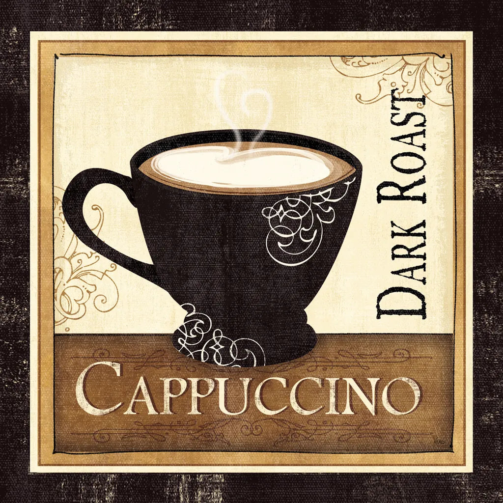 Coffee and Cream  II by Veronique Charron. SKU 2732a. Archival Giclee Fine art print for wall decor.