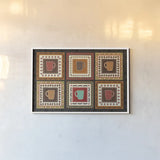 Coffee and Friends IX by Veronique Charron. shown as a paper print in a white frame. Available as a archival giclee rolled canvas, fine art paper, or poster print. SKU 27076i.