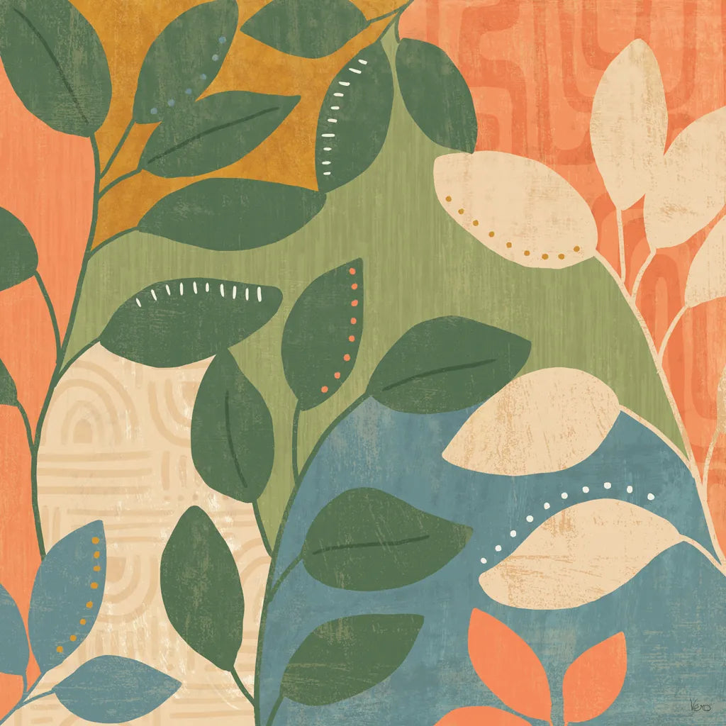 Cool Cacti IV by Veronique Charron. SKU 87681a. Archival Giclee Fine art print for wall decor.