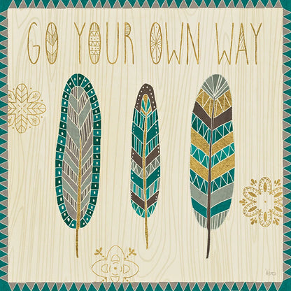 Cool Feathers III by Veronique Charron. SKU 22542a. Archival Giclee Fine art print for wall decor.