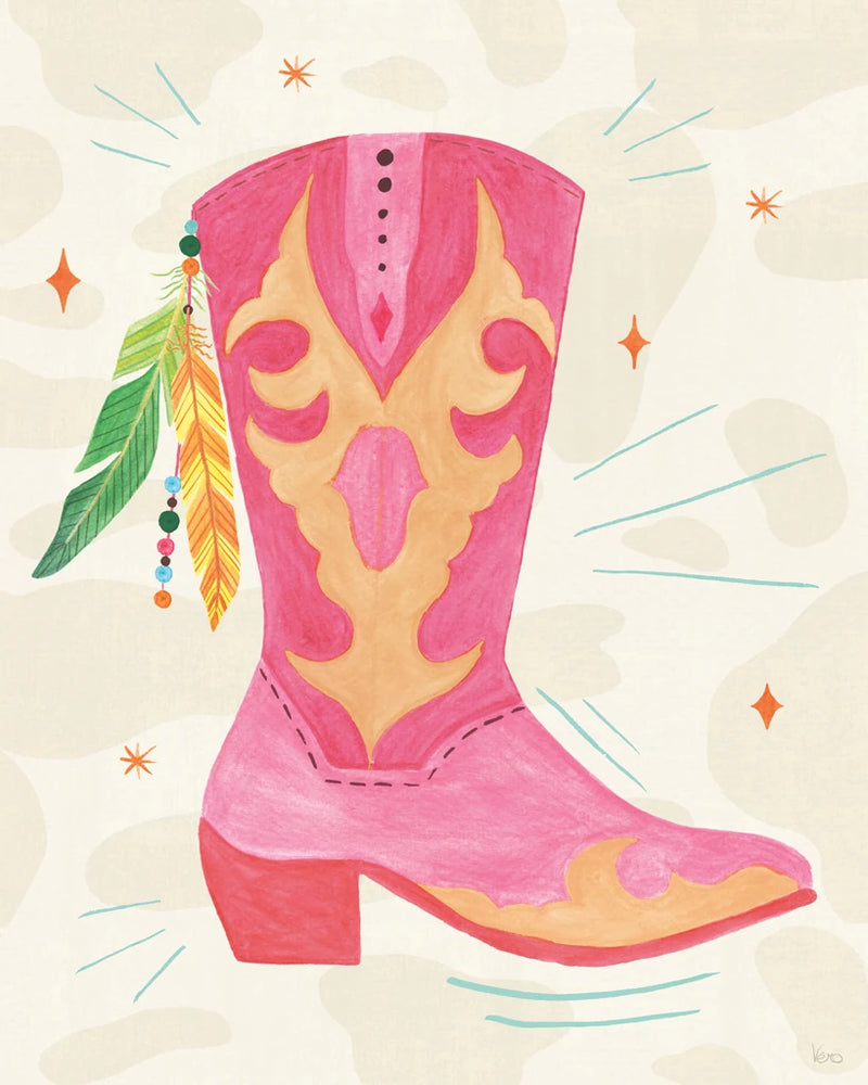 Cowgirl Club I by Veronique Charron