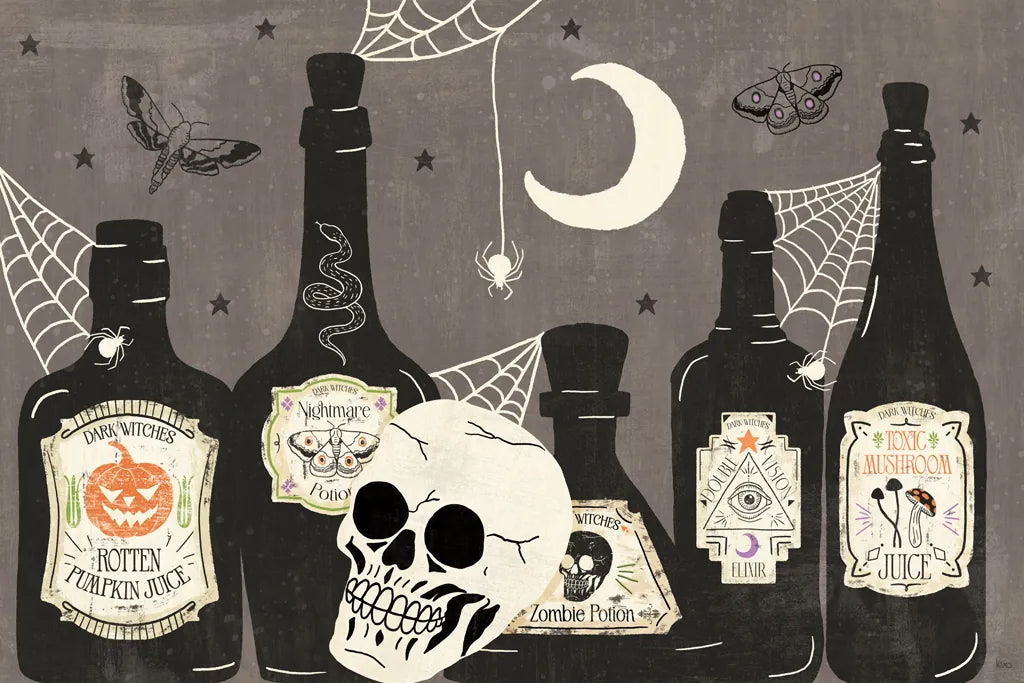 Dark Night I by Veronique Charron. SKU 85571i. Archival Giclee Fine art print for wall decor.