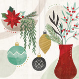 Deco Holiday III by Veronique Charron. SKU 83333a. Archival Giclee Fine art print for wall decor.