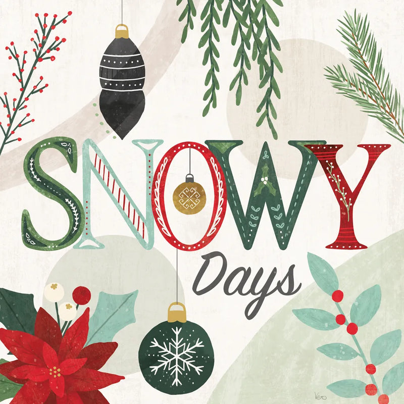 Deco Holiday V by Veronique Charron. SKU 83335a. Archival Giclee Fine art print for wall decor.