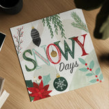 Deco Holiday V by Veronique Charron. Shown as a detailed flat fine art print, highlighting archival giclee quality. Available as an archival giclee rolled canvas, fine art paper, or poster print. SKU 83335a.
