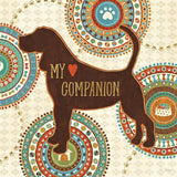 Dogs Life III by Veronique Charron. SKU 24755a. Archival Giclee Fine art print for wall decor.