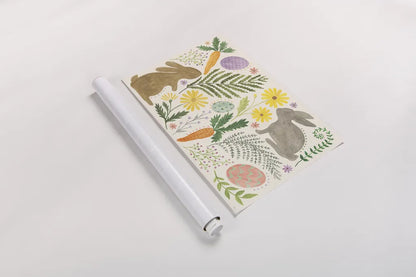 Easter Days I by Veronique Charron. shown as a rolled paper print. Available as archival giclee rolled canvas, fine art paper, or poster print. SKU 93644i.