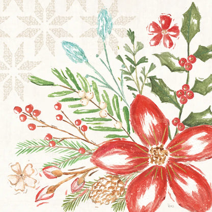 Elegant Holiday III by Veronique Charron. SKU 86107a. Archival Giclee Fine art print for wall decor.