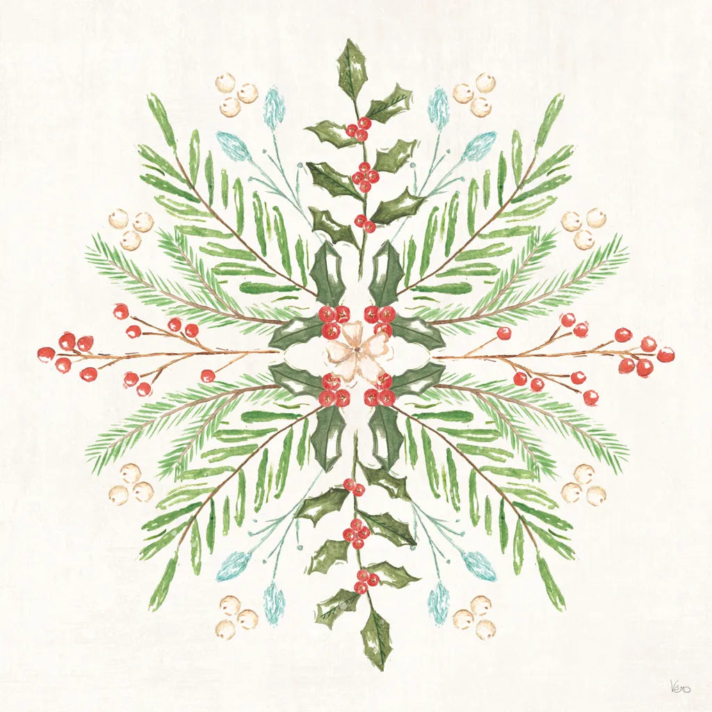 Elegant Holiday IV by Veronique Charron. SKU 86108a. Archival Giclee Fine art print for wall decor.