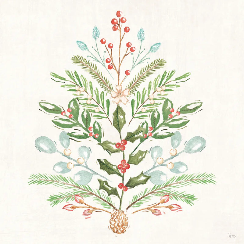 Elegant Holiday V by Veronique Charron. SKU 86109a. Archival Giclee Fine art print for wall decor.