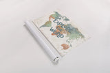 Explore the World I by Veronique Charron. shown as a rolled paper print. Available as archival giclee rolled canvas, fine art paper, or poster print. SKU 55195i.