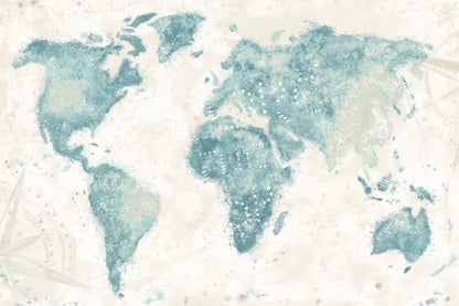 Explore the World I no Words Light by Veronique Charron. SKU 57623i. Archival Giclee Fine art print for wall decor.