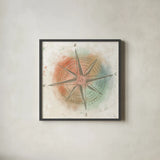 Explore the World II by Veronique Charron. Shown in a sleek black glass frame for a contemporary gallery look. Available as an archival giclee rolled canvas, fine art paper, or poster print. SKU 55196a.