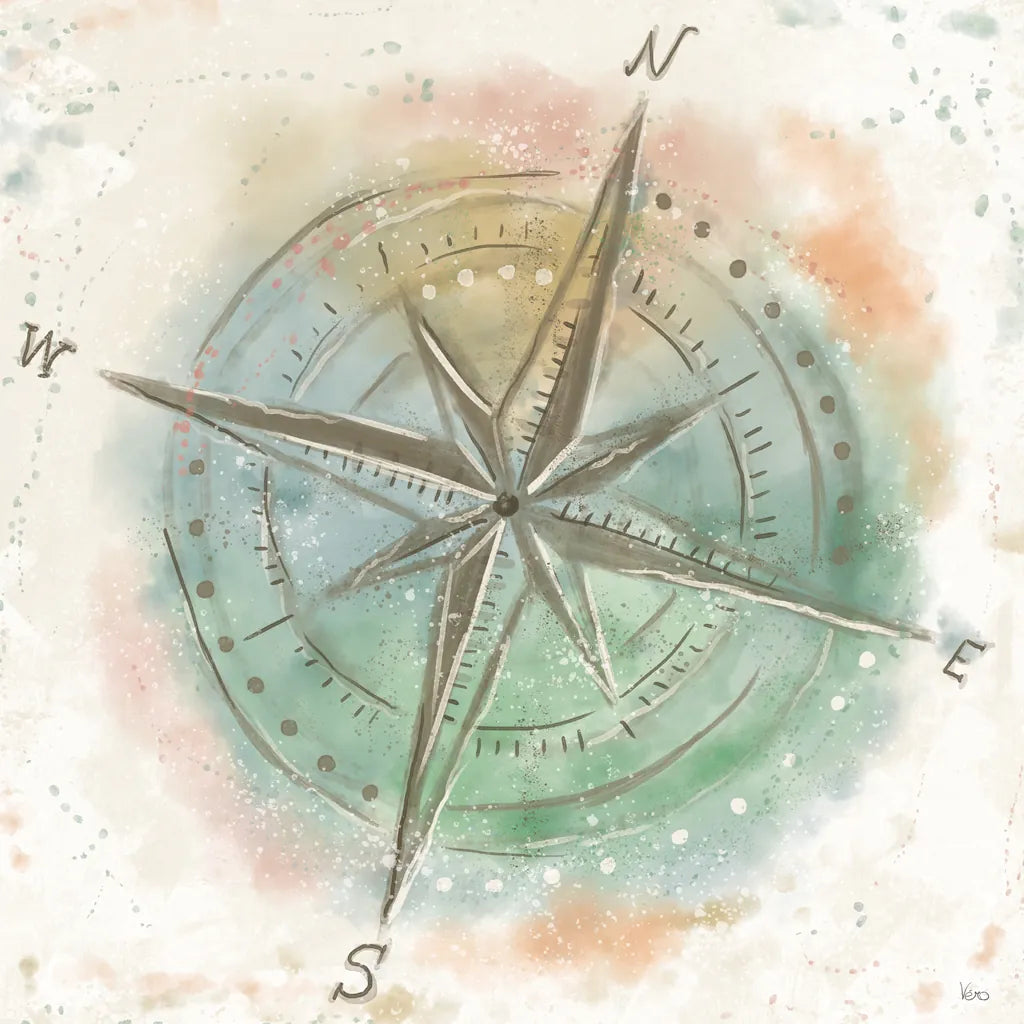 Explore the World III by Veronique Charron. SKU 55197a. Archival Giclee Fine art print for wall decor.