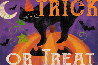 Festive Felines IV by Veronique Charron. SKU 54887i. Archival Giclee Fine art print for wall decor.