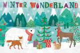 Festive Forest I by Veronique Charron. SKU 50180i. Archival Giclee Fine art print for wall decor.