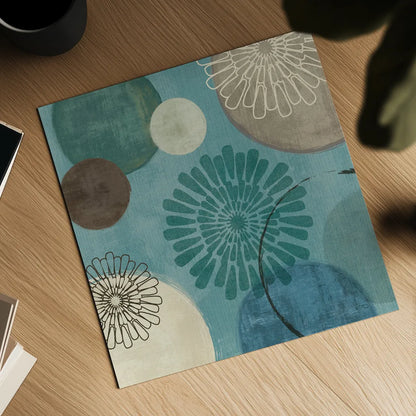 Flora Mood II by Veronique Charron. Shown as a detailed flat fine art print, highlighting archival giclee quality. Available as an archival giclee rolled canvas, fine art paper, or poster print. SKU 5855a.